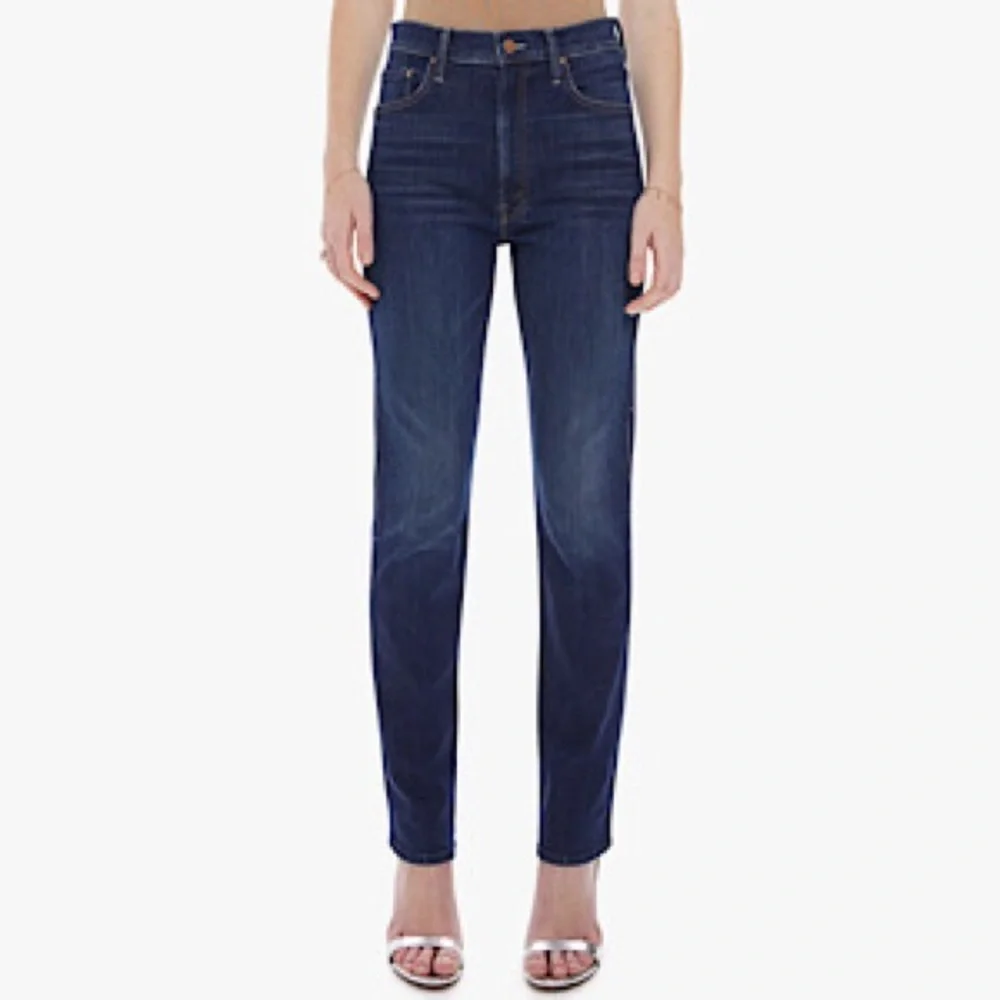 “NEW” MOTHER High-Waist Smokin Double Welt Heel Jean - Picture 1 of 11